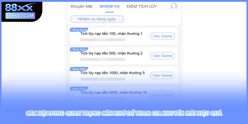 Các nội dung quan trọng cần nhớ để tham gia khuyến mãi hiệu quả