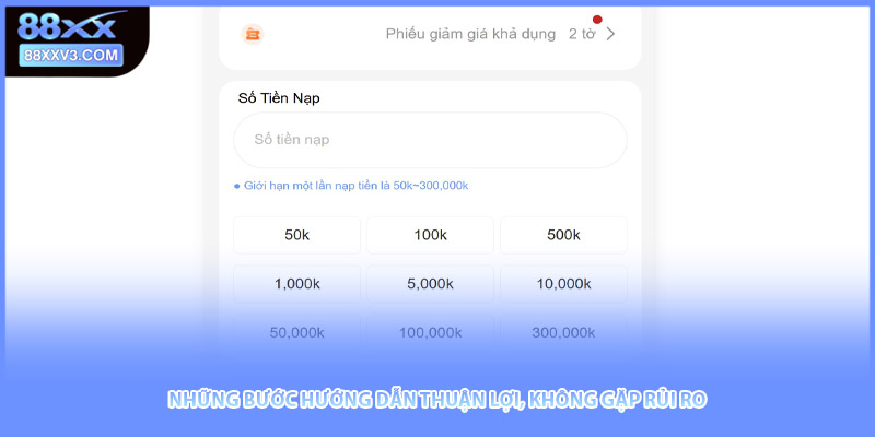 Những bước hướng dẫn thuận lợi, không gặp rủi ro